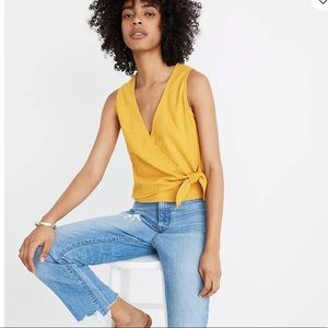 Madewell Wrap-Tie Tank Top Size M